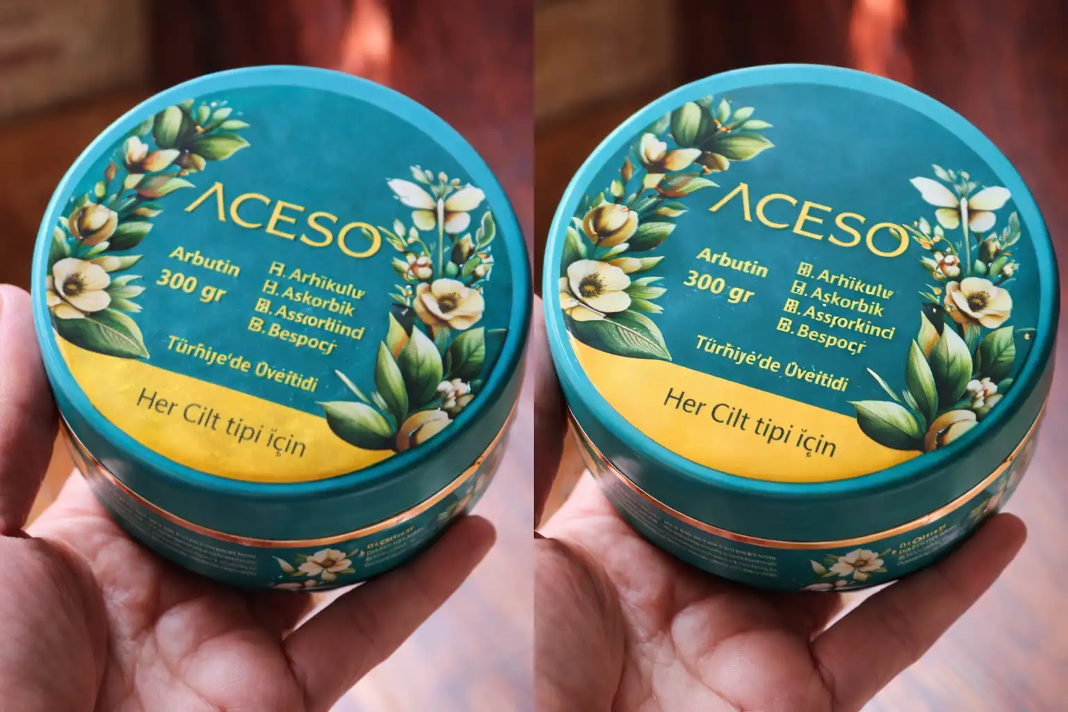 2 pis Aseco Whiting Body Crem